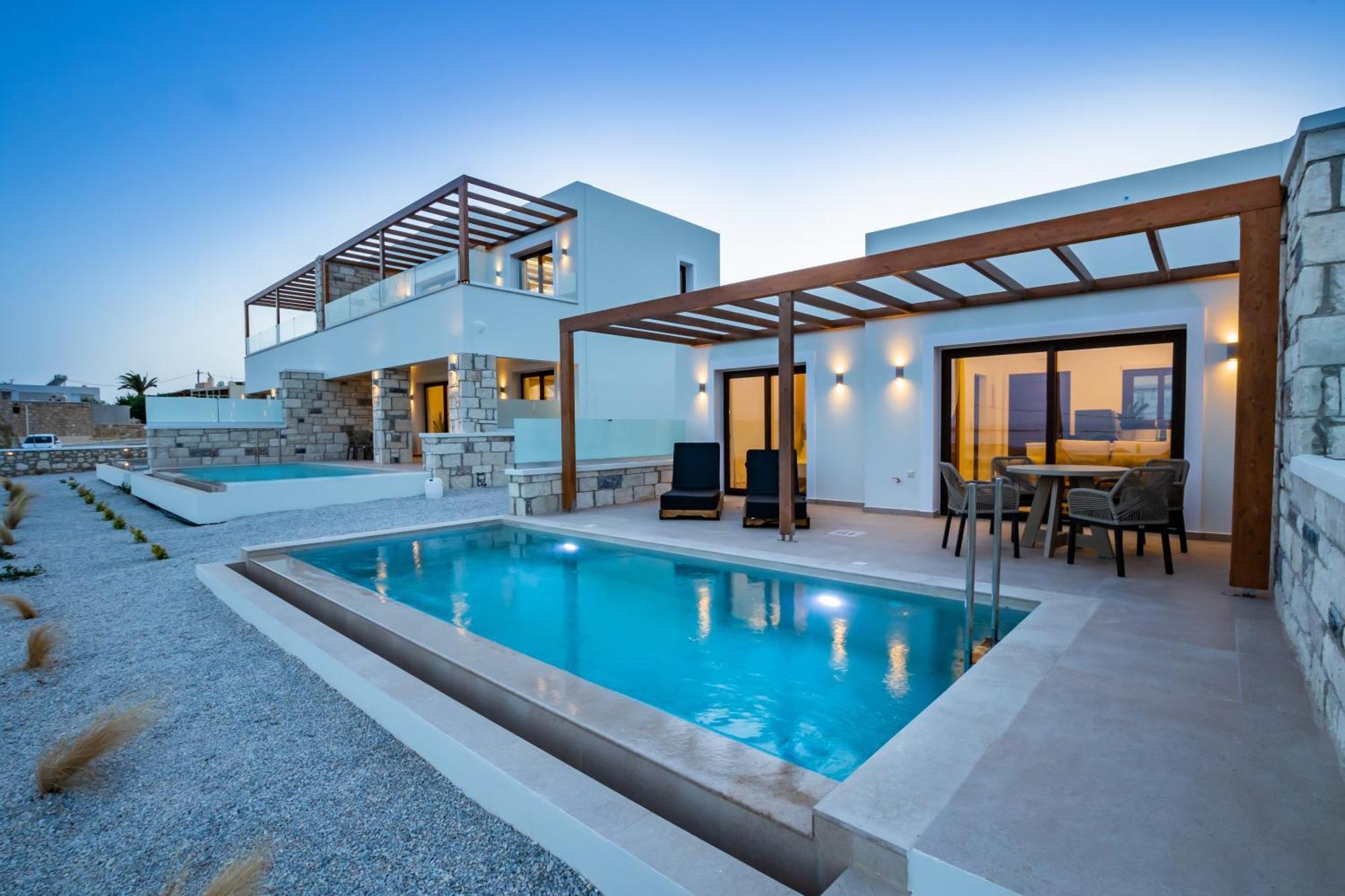 Elite Luxury Villas Afiártisz Kültér fotó