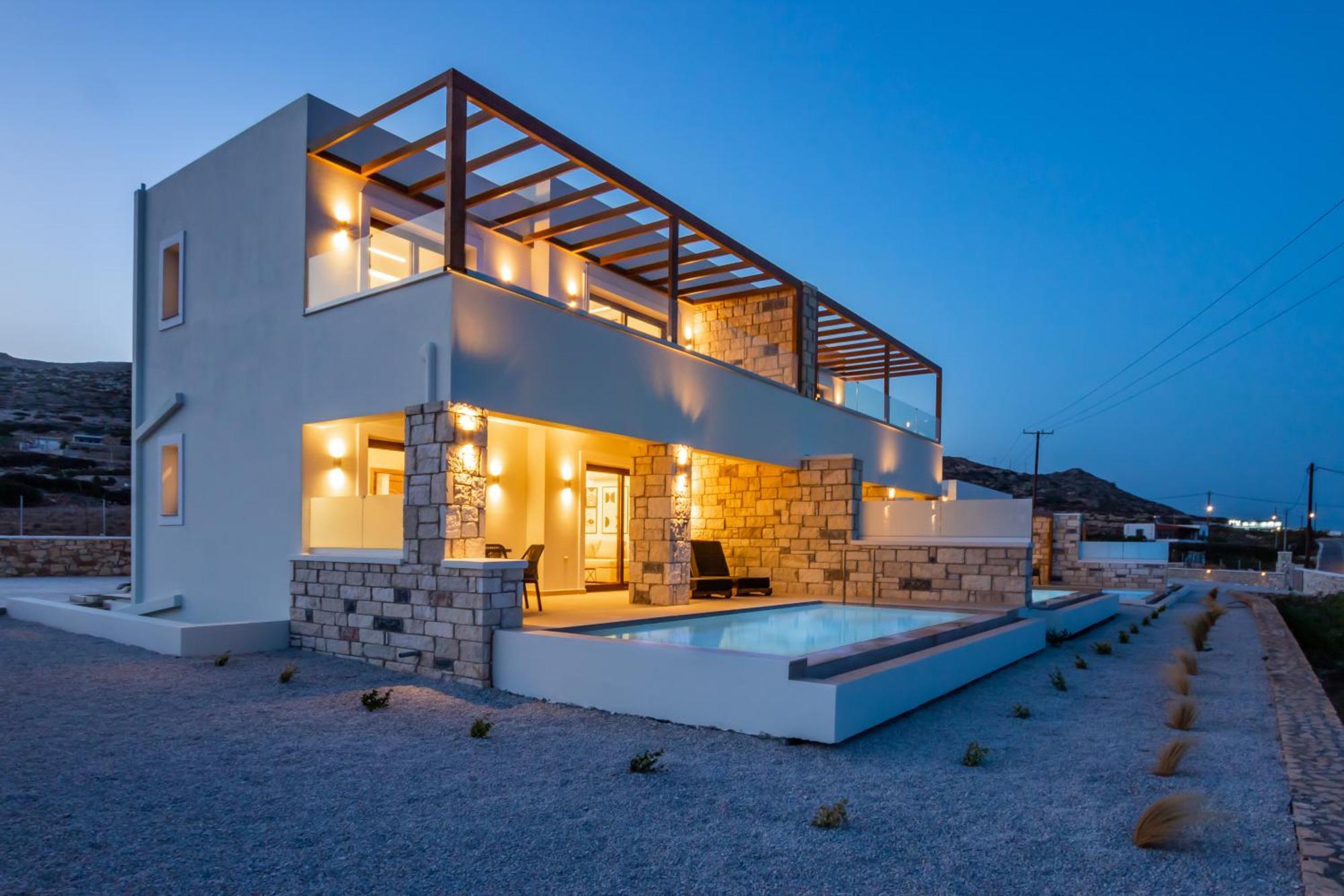Elite Luxury Villas Afiártisz Kültér fotó