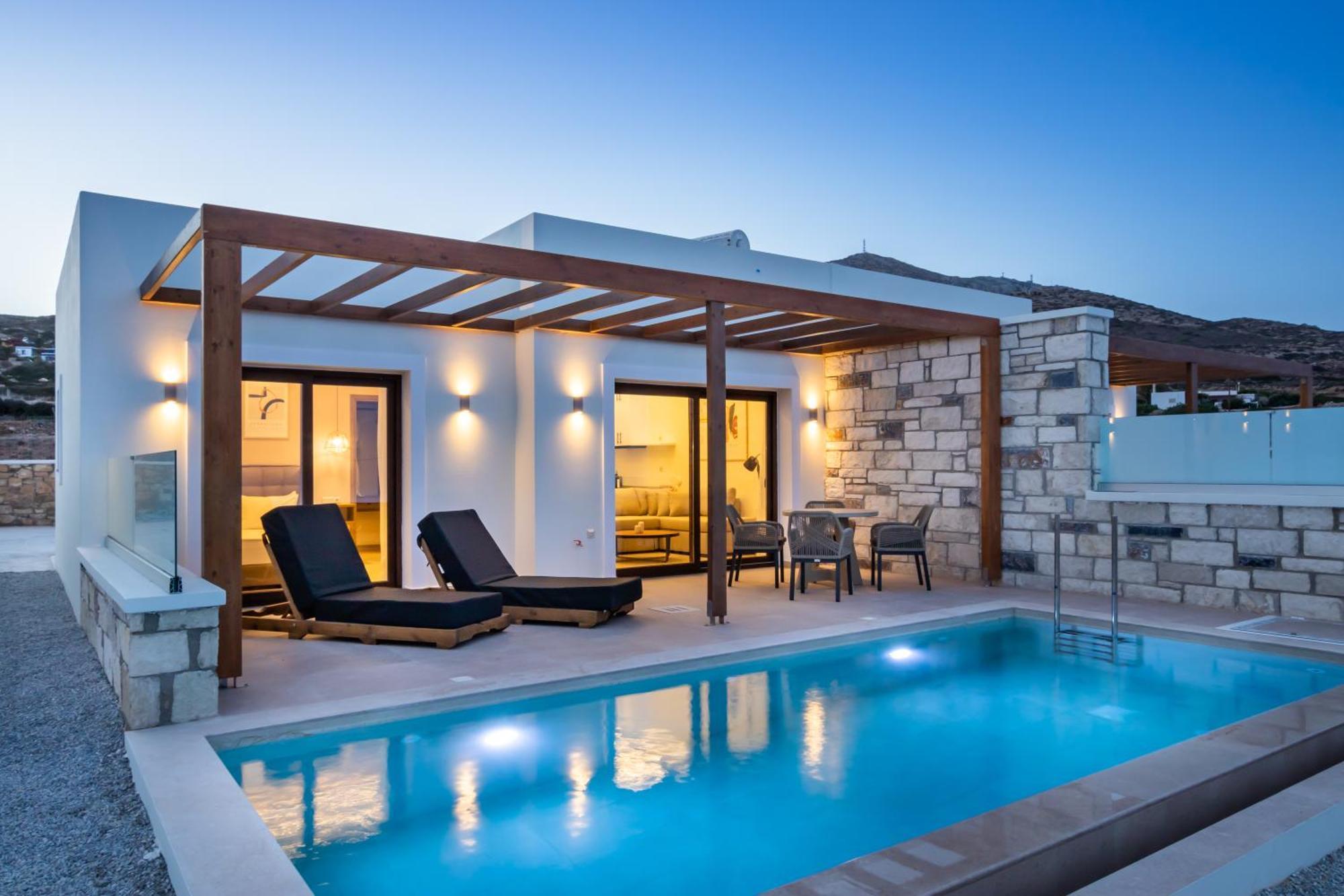 Elite Luxury Villas Afiártisz Kültér fotó