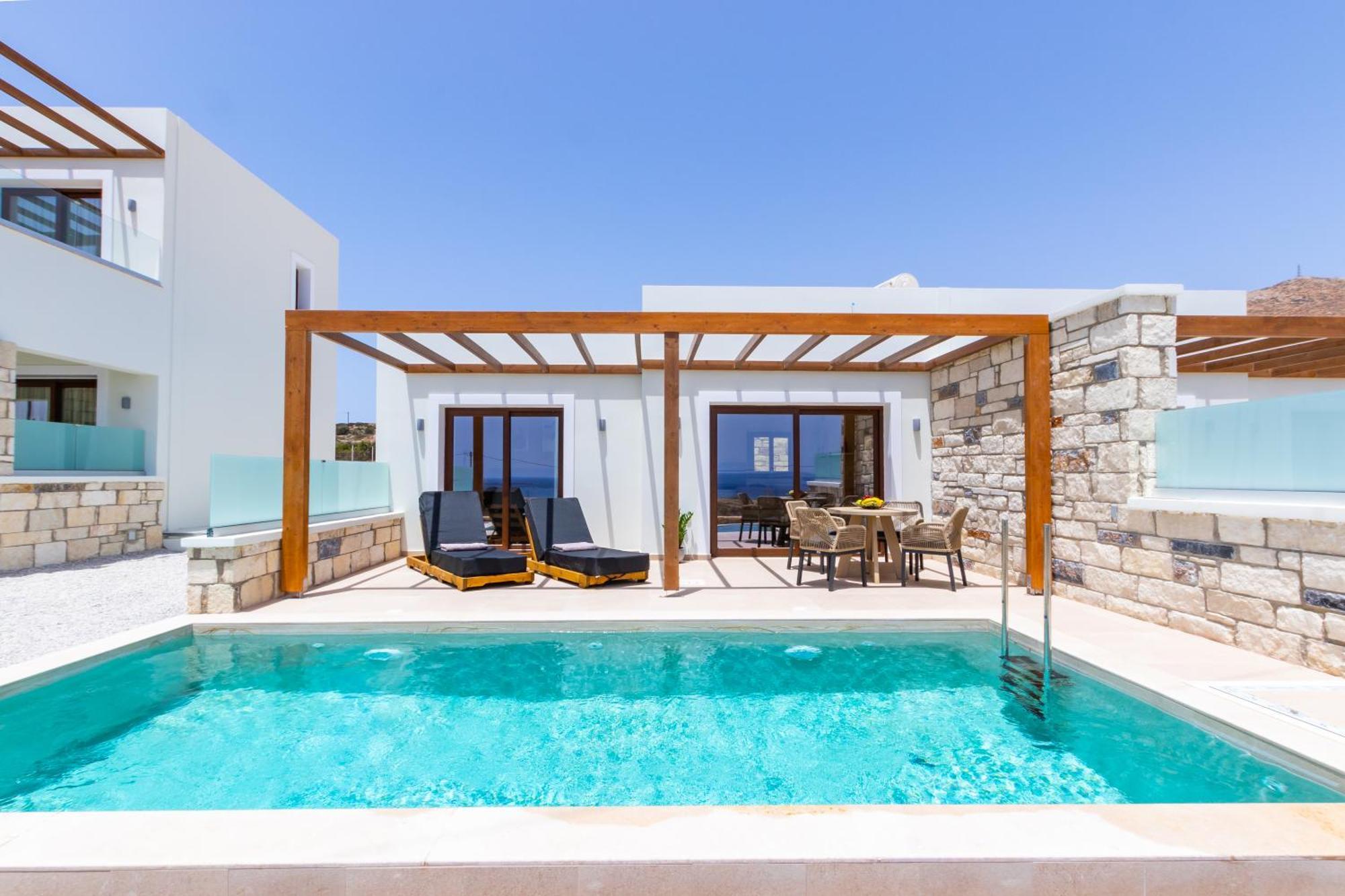 Elite Luxury Villas Afiártisz Kültér fotó